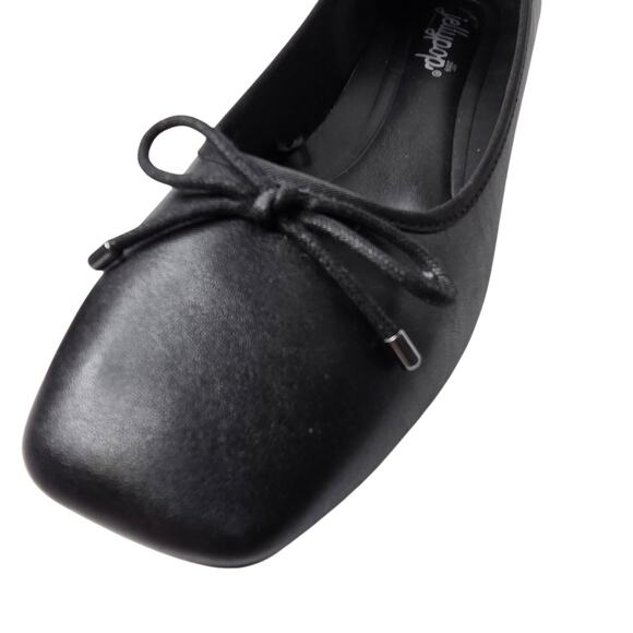 Jellypop Womens Comfort Fit Black Bow Ballet Flats Slip On SZ 9.5 M Office - Picture 7 of 11
